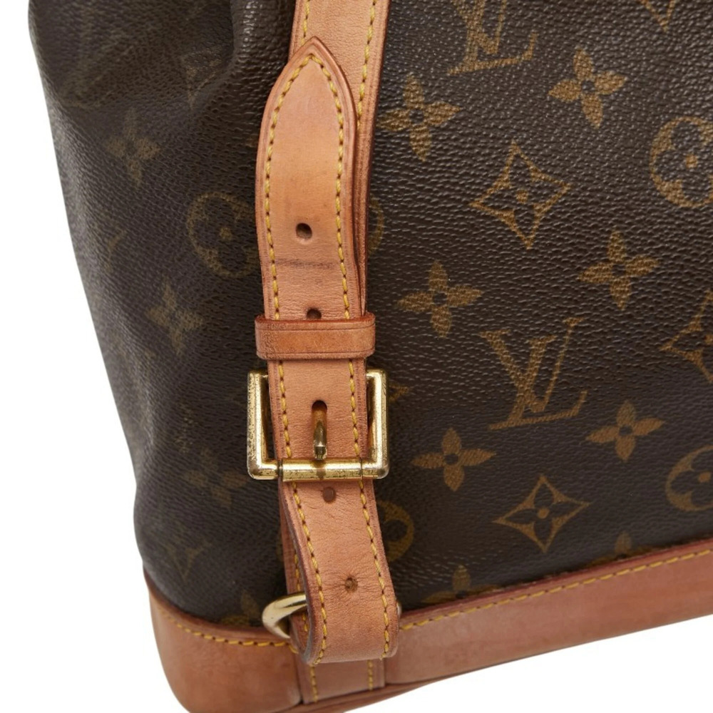 LOUIS VUITTON Brown Monogram Leather Backpack - Picture 9 of 12